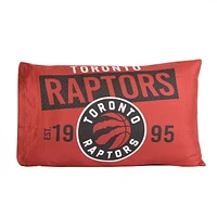 NBA Toronto Raptors Set of 2 Pillowcases (20”x30”) by Nemcor