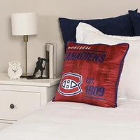 NHL Montréal Canadiens Reversible Décor Pillow (18”x18”) by Nemcor