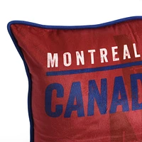 NHL Montréal Canadiens Reversible Décor Pillow (18”x18”) by Nemcor