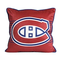 NHL Montréal Canadiens Reversible Décor Pillow (18”x18”) by Nemcor