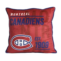 NHL Montréal Canadiens Reversible Décor Pillow (18”x18”) by Nemcor