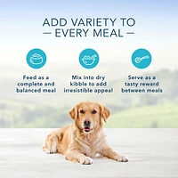 BLUE Homestyle Recipe Beef Dinner Wet Dog Food, 354g