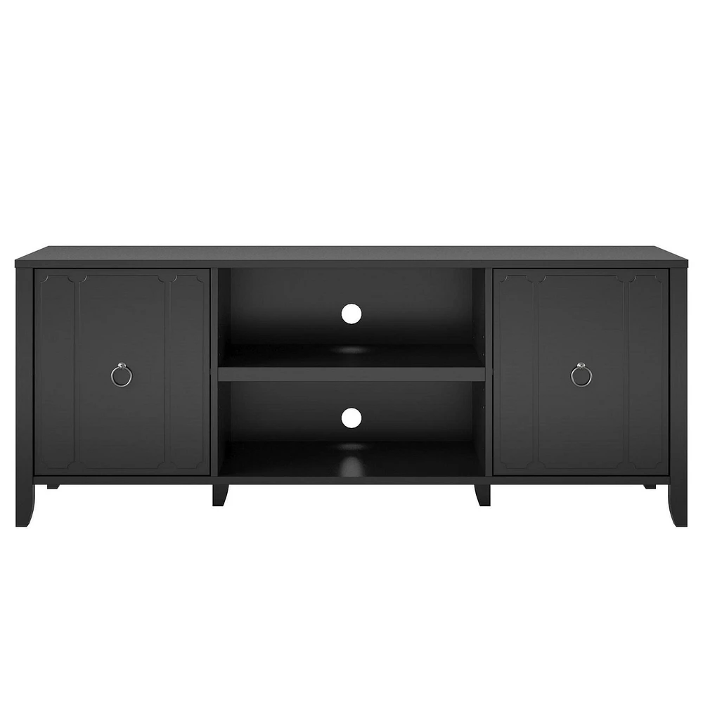 Novogratz Her Majesty TV Stand, White