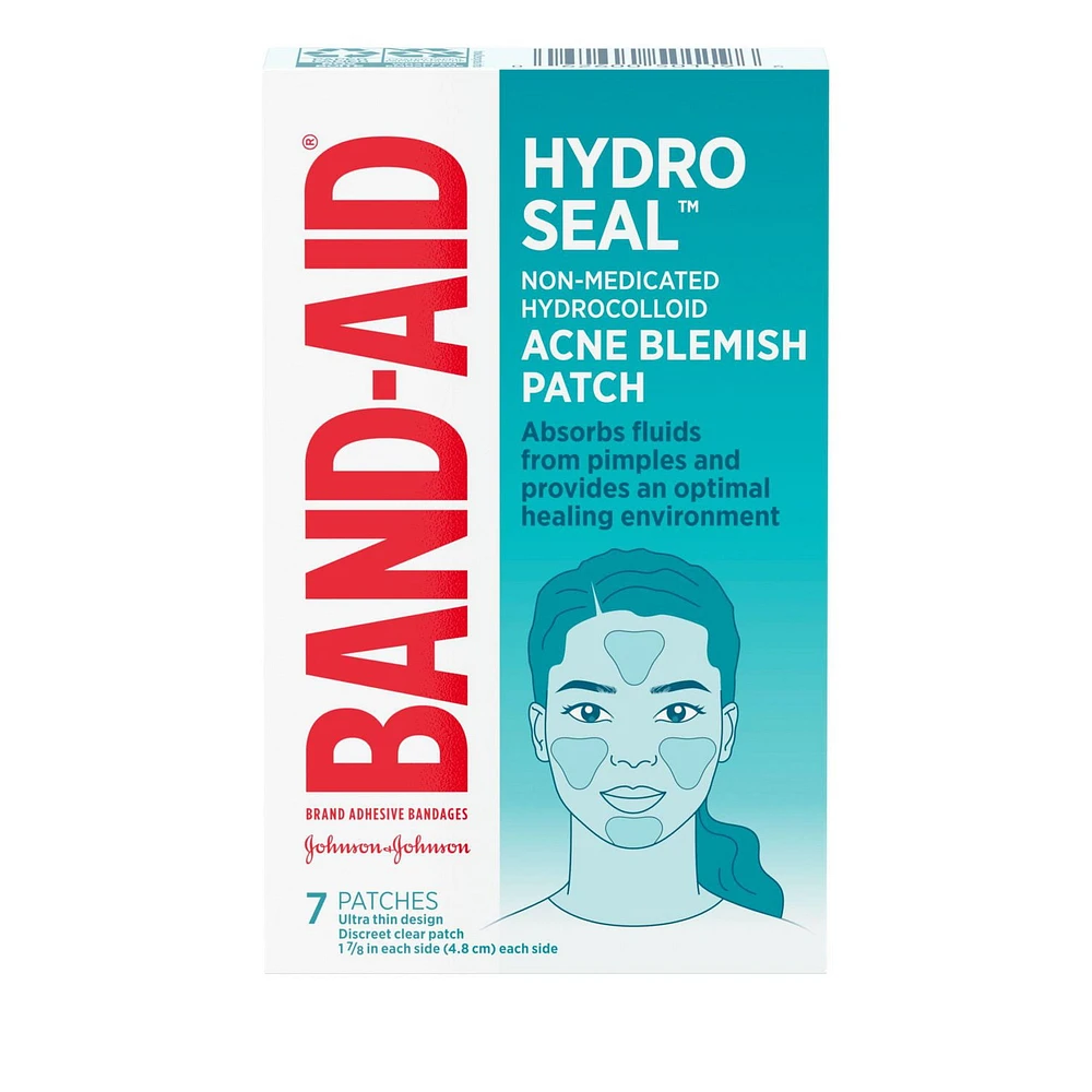 Band-Aid Hydro Seal Acne Blemish Patch and 7 count All purpose, 7 EA