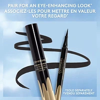 COVERGIRL Exhibitionist Lash Enhancing Liquid Eyeliner, Infused with Pro-Vitamin B5 & Aloe Vera, Nourishing, Waterproof, Non-Smudging, 100% Cruelty-Free, Waterproof eyeliner