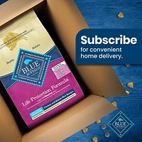 BLUE Life Protection Formula recette poulet et riz brun pour chiens âgés de race de petite taille 2,2kg