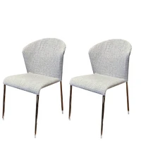 Prin Dinning chair Set of 2- Comfortable dining accent chair