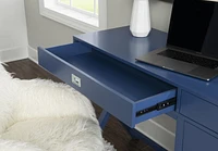 Posey Side Storage Desk, Navy