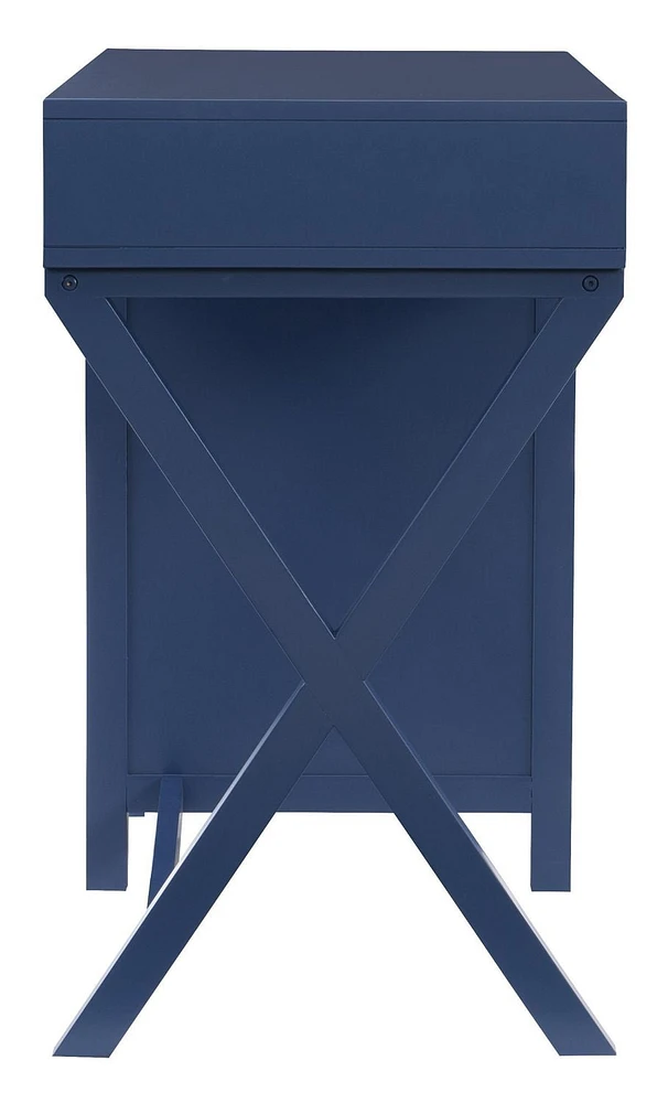 Posey Side Storage Desk, Navy