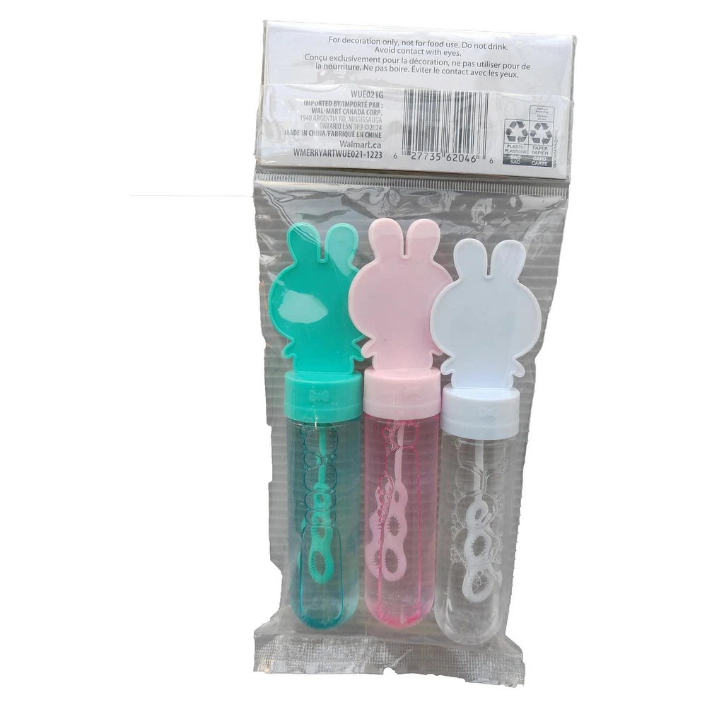 3PK Bunny Solution Way to Celebrate Kids Party Toy For Easter Party Surprise