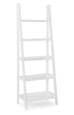 Aurora Ladder Bookshelf, White