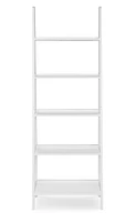 Aurora Ladder Bookshelf, White