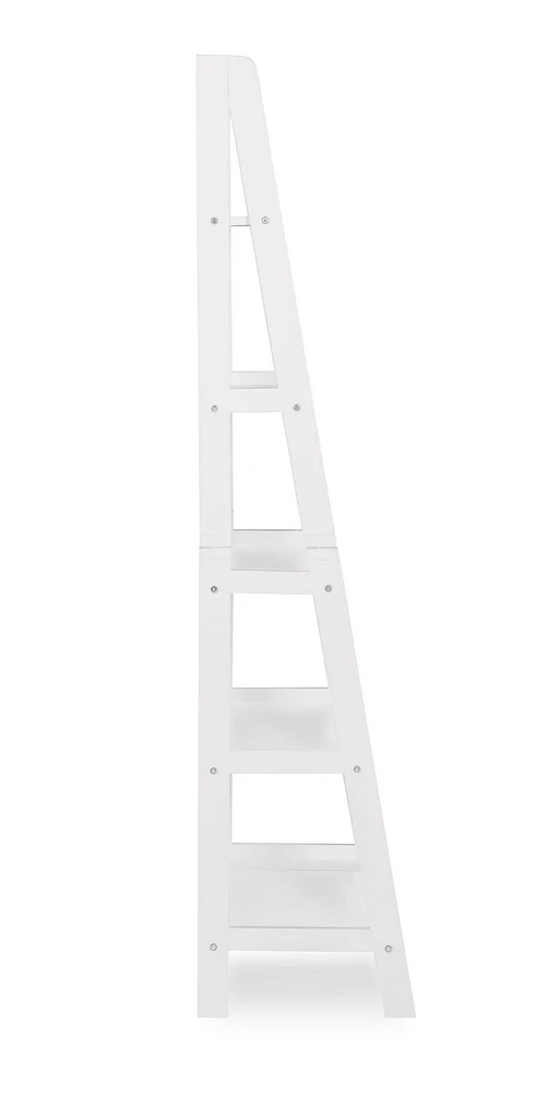 Aurora Ladder Bookshelf, White