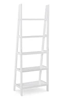 Aurora Ladder Bookshelf, White