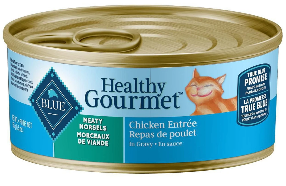 BLUE Healthy Gourmet Meaty Morsels Chicken Entrée Wet Cat Food