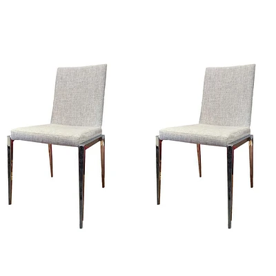 Calimba chair Set of 2-Comfortable dining accent chair