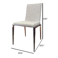 Calimba chair Set of 2-Comfortable dining accent chair