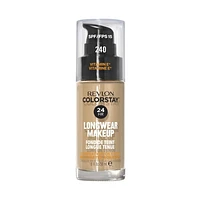 Fond de teint longue tenue Revlon Colorstay™ pour peaux mixtes à grasses, 30 ml Couvrance mi-mate FPS 15