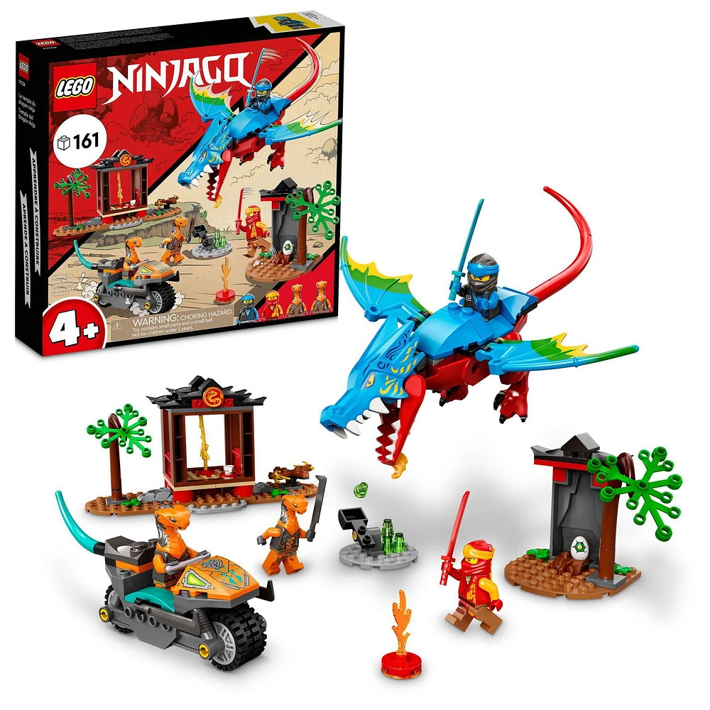 LEGO Ninjago Ninja Dragon Temple 71759 Toy Building Kit (161 Pieces)