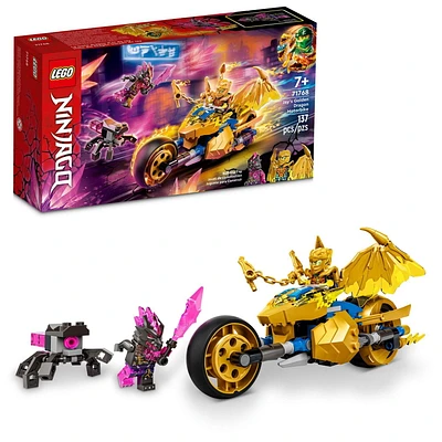 LEGO Ninjago Jay's Golden Dragon Motorbike 71768 Toy Building Kit (137 Pieces)