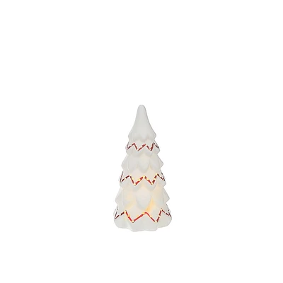 Led Ceramic Tree Decor Small - Set of 3