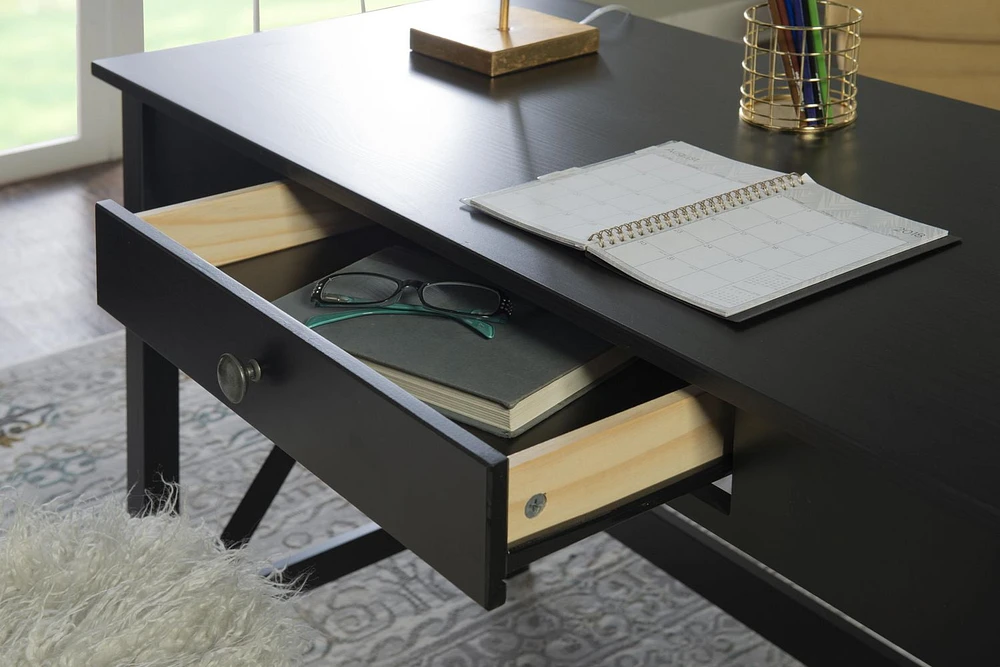 Draycott Laptop Desk, Black