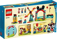 LEGO Mickey and Friends Mickey, Minnie and Goofy's Fairground Fun 10778 Toy Building Kit (184 Pieces)