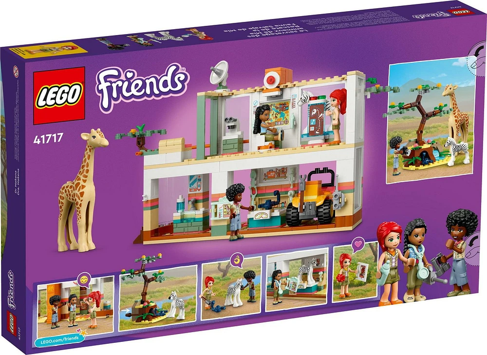 LEGO Friends Mia's Wildlife Rescue 41717 Toy Building Kit (430 Pieces), Includes 430 Pieces, Ages 7+