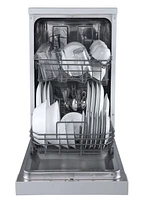 Danby DDW1805EWP 18" Wide Portable Dishwasher in White