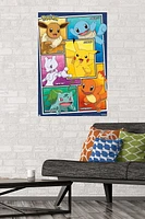 Pokémon - Group Collage 22.375" x 34" Wall Poster with Push Pins, by Trends International