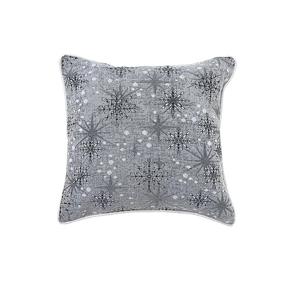 Tapestry Cushion Snowflake 18 X 18 - Set of 2