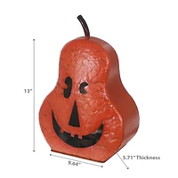 Metal Halloween Pumpkin 5.71"