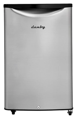 Danby DAR044A6BSLDBO 4.4 cu. ft. Outdoor Fridge in Stainless Steel