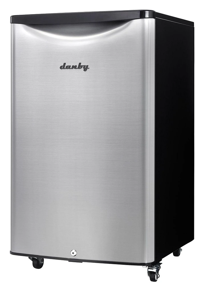 Danby DAR044A6BSLDBO 4.4 cu. ft. Outdoor Fridge in Stainless Steel