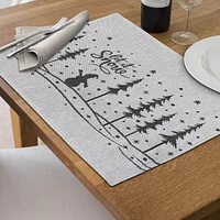 Tapestry Placemat Let It Snow 13 X 18 - Set of 12