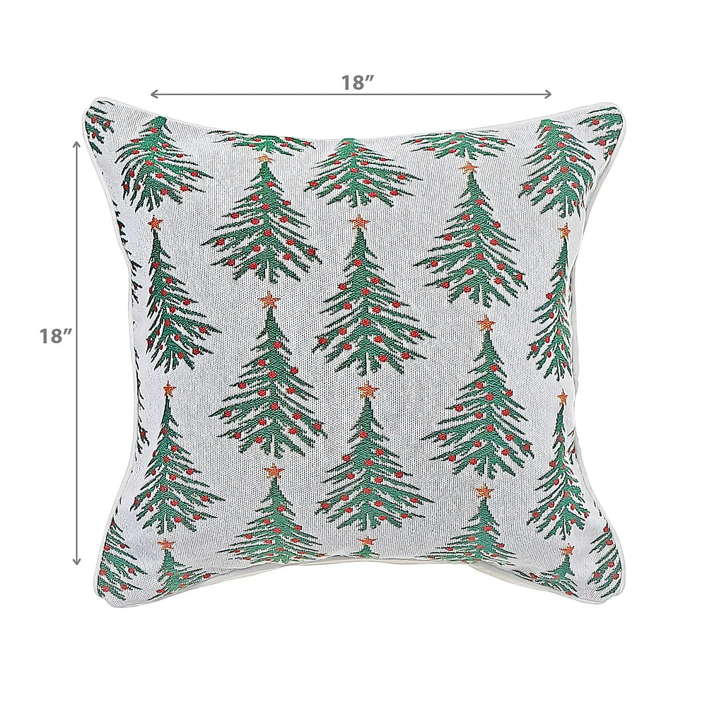 Tapestry Cushion Tree 18 X 18 - Set of 2