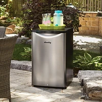 Danby DAR044A6BSLDBO 4.4 cu. ft. Outdoor Fridge in Stainless Steel