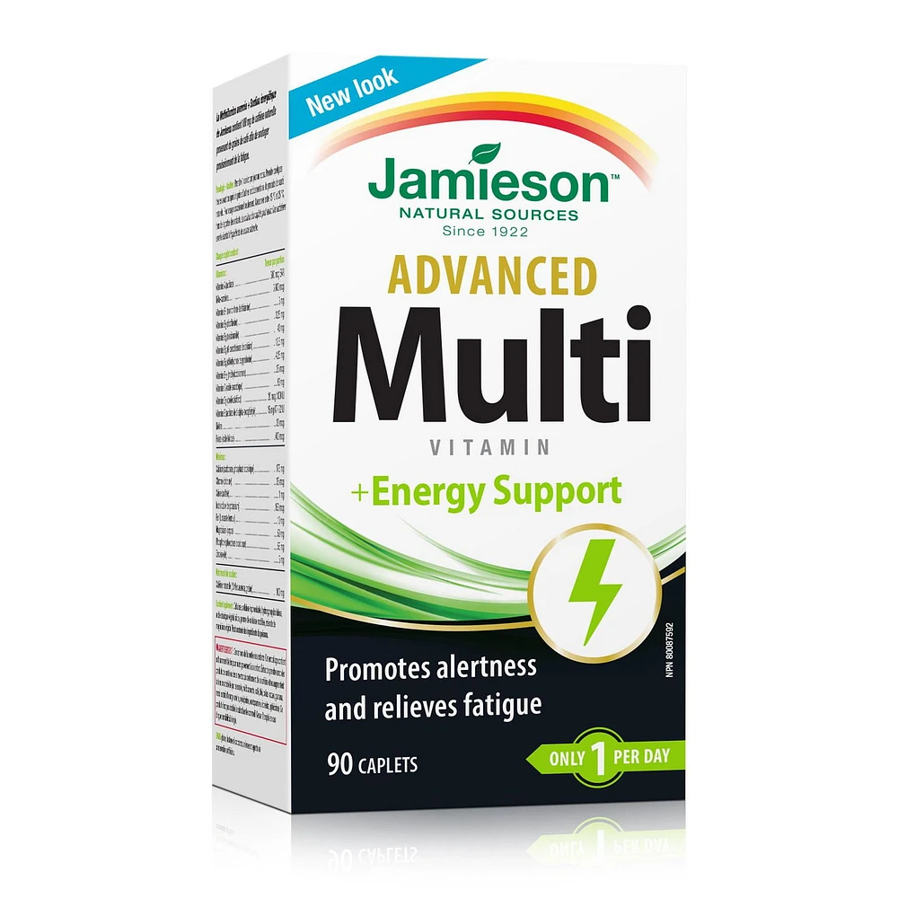 Jamieson Advanced Multivitamin & Energy Support