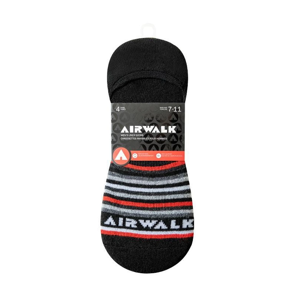 Airwalk Mens 4pk Shoe liner