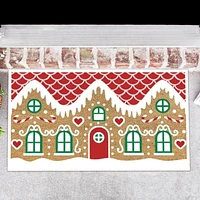 Coir Door Mat Gingerbread House