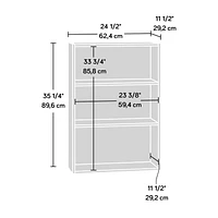 Sauder Beginnings 3-Shelf Bookcase