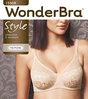 WonderBra No Poke Unlined Underwire Bra