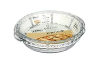 Libbey Glass Deep Pie Plate 2 Pc, Set of two