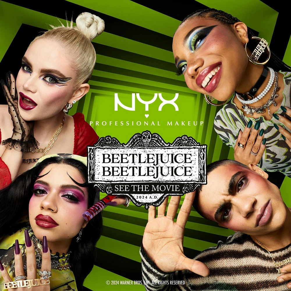 Beetlejuice Sandworm Swirl Butter Lip Gloss