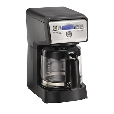 Hamilton Beach 12 Cup Compact Programmable Coffee Maker 46200C, 12 Cup