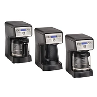 Hamilton Beach 12 Cup Compact Programmable Coffee Maker 46200C, 12 Cup