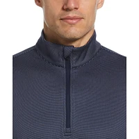 Ben Hogan Pull de golf en micro jacquard avec fermeture éclair sur un quart pour homme