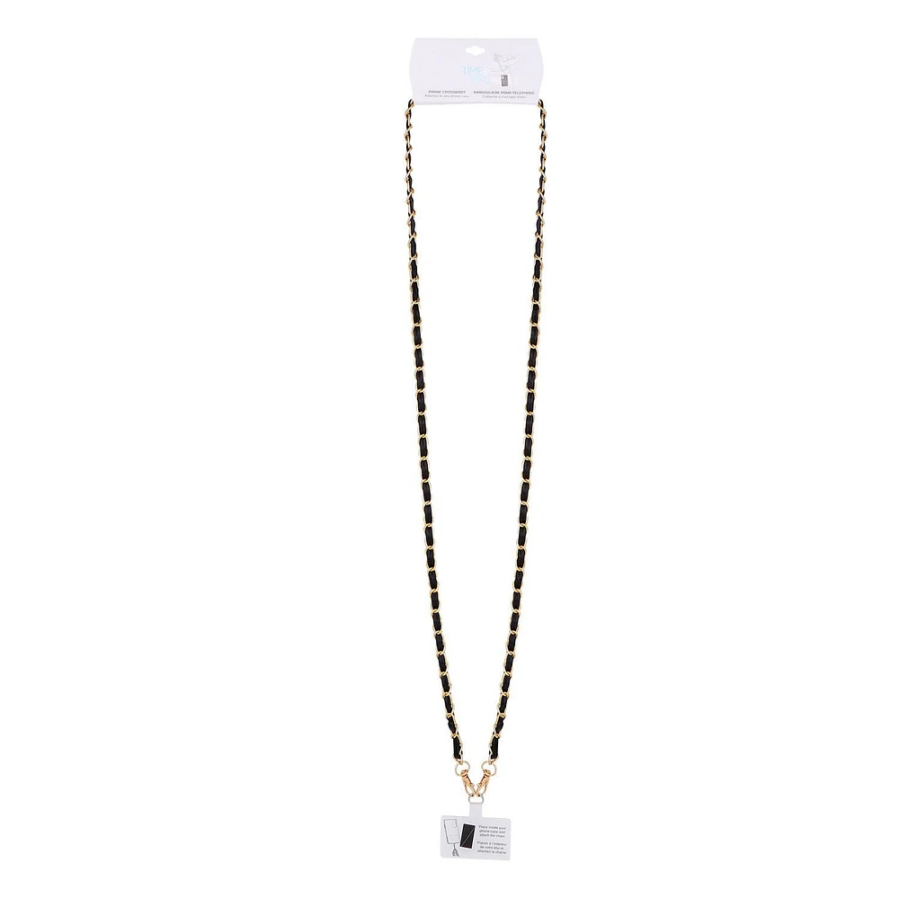 Crossbody cell phone lanyard