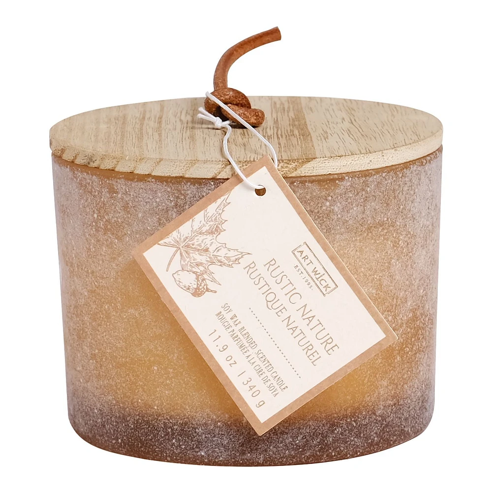 12oz Rustic Nature Soy Wax Blended Scented Candle