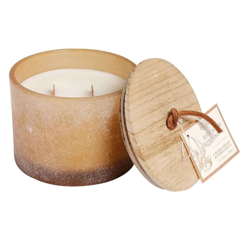 12oz Rustic Nature Soy Wax Blended Scented Candle